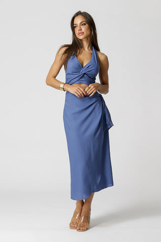 Top Halter con Espalda Elástica - JEANS