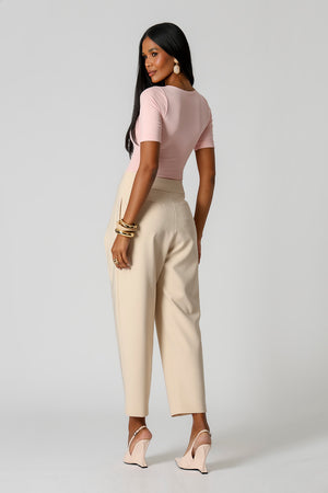 Blusa Decote Quadrado Malha Amni TRIMIX