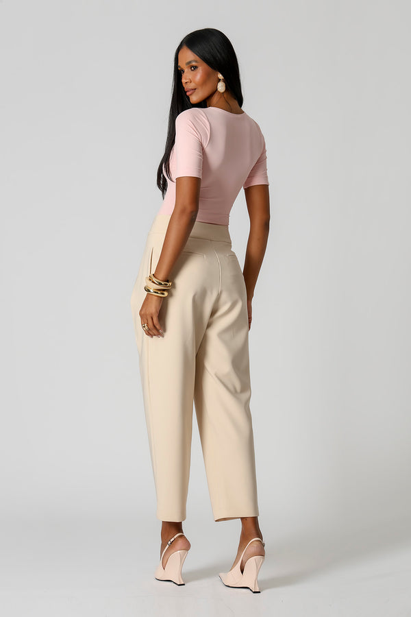 Blusa Decote Quadrado Malha Amni TRIMIX
