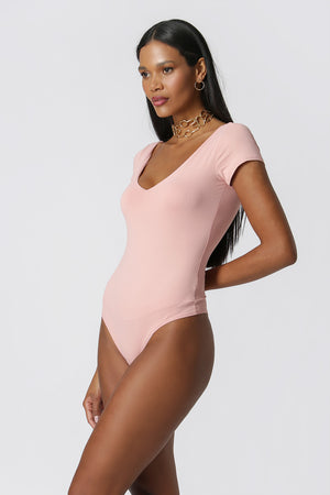 Body Decote V Frente e Verso TRIMIX