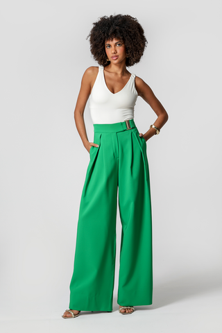 Body con escote en pico y tirantes fruncidos - BLANCO ROJO 1