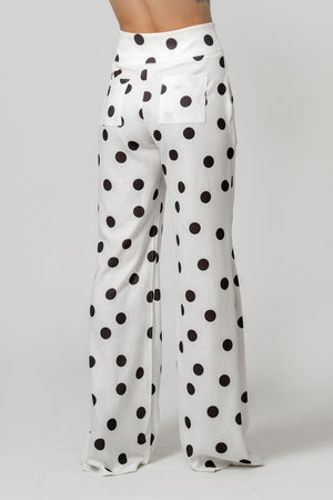 Calça Pantalona Bolso Faca