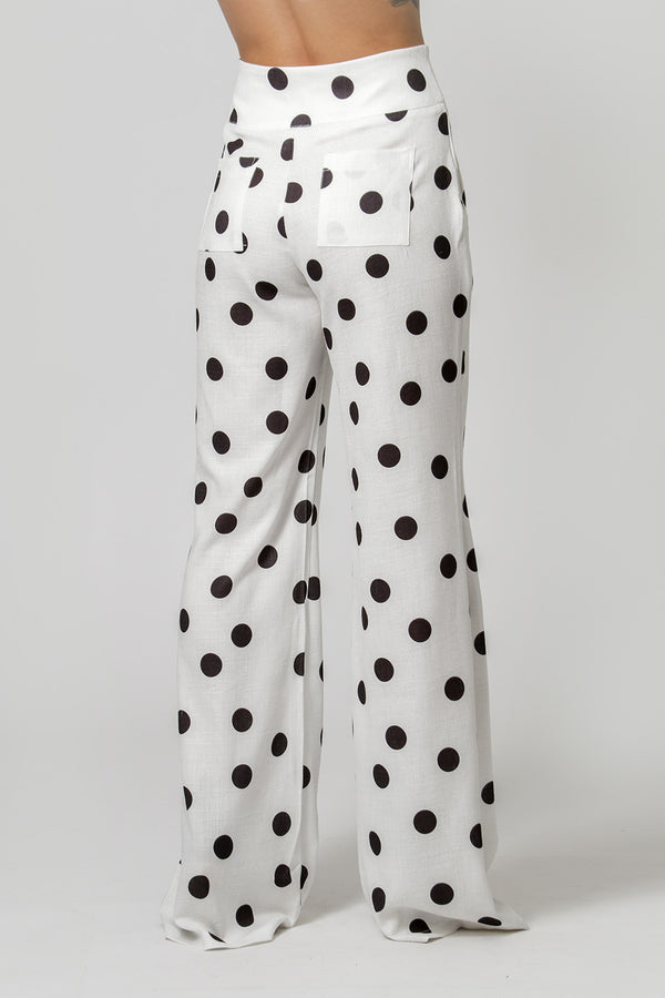 Calça Pantalona Bolso Faca