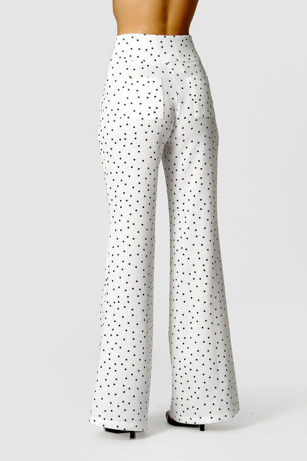 Calça Pantalona Bolso Faca