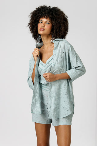 Camisa Despojada De Laise - TURMALINA