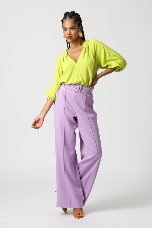 Blusa Gola Franzida