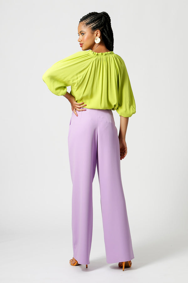 Blusa Gola Franzida