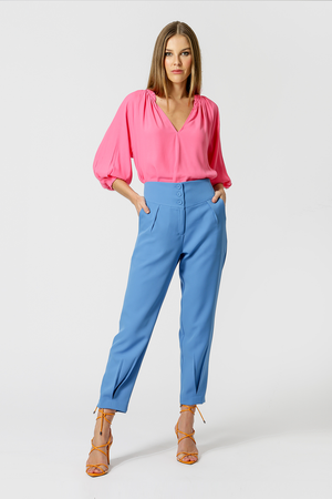 Blusa Gola Franzida