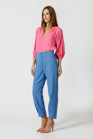Blusa Gola Franzida