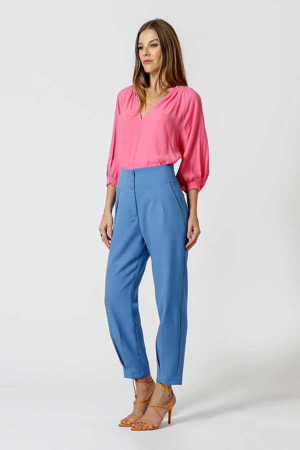 Blusa Gola Franzida