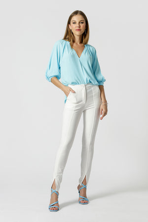 Blusa Gola Franzida