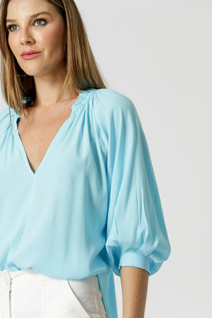 Blusa Gola Franzida