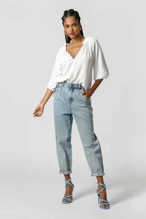 Blusa Gola Franzida
