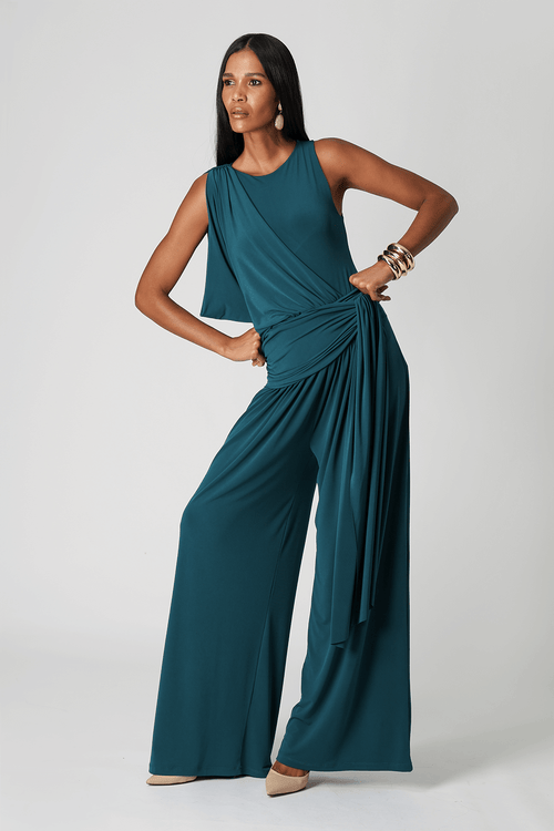 Body Com Drapeado No Ombro