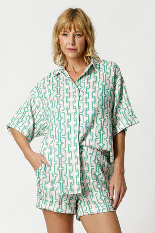 Camisa Estampada - BANDEIRA 7175