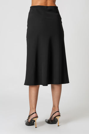 Saia de Alfaiataria Em Viés