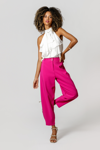 Pantalones de sastre Ballon - MAGENTA