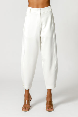 Pantalones de sastre Ballon - BLANCO ROJO