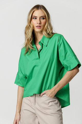 Camisa Manga 3/4 Com Punho Largo - BANDEIRA