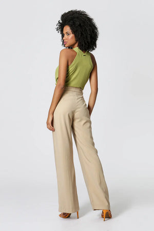 Blusa com Gola Transpassada TRIMIX
