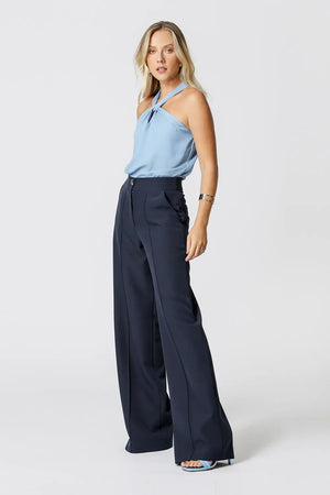 Blusa com Gola Transpassada TRIMIX