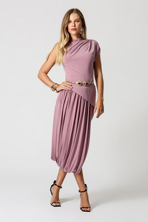 Blusa Assimétrica Com Franzido