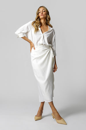 Camisa Básica De Linho