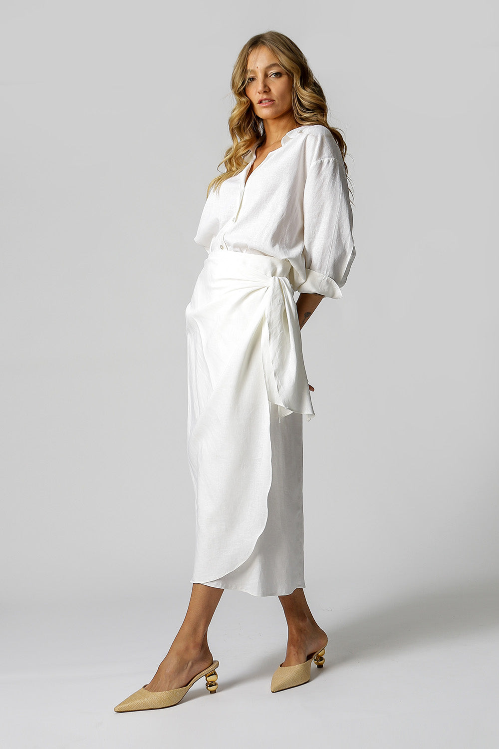 Camisa Básica De Linho