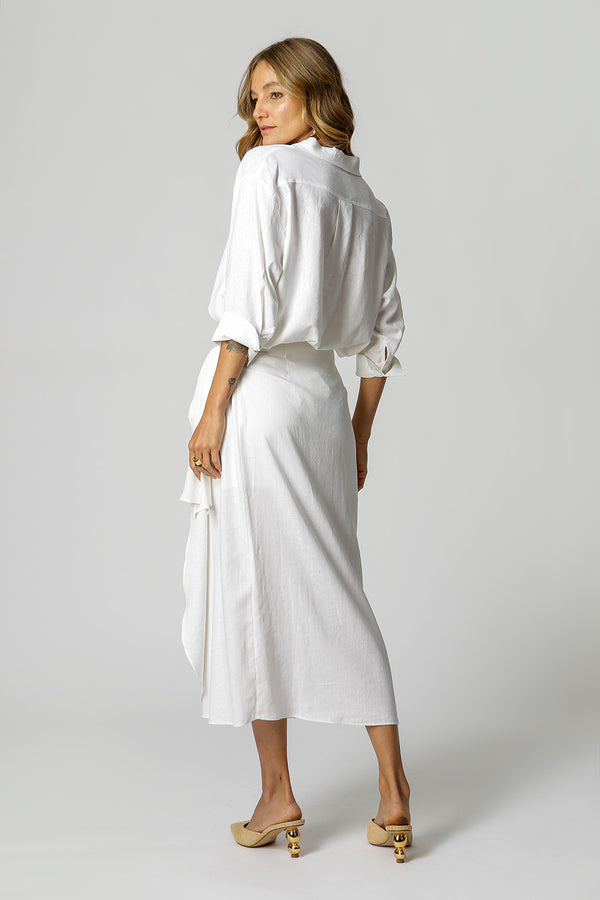 Camisa Básica De Linho