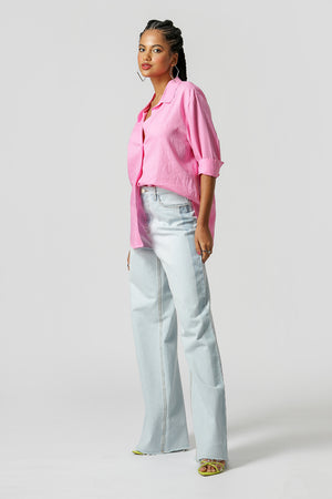 Camisa Básica De Linho