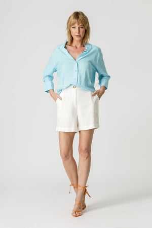 Camisa Básica De Linho