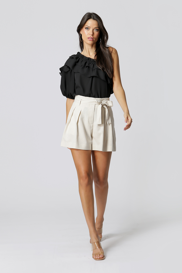 Shorts Clochard De Linho