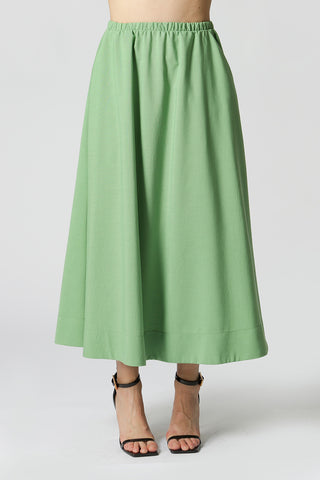 Falda midi con elástico - GARRAFA CL