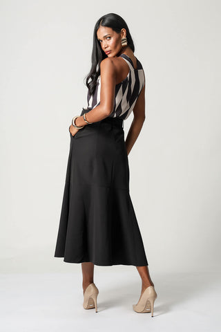 Regata Crepe - PRETO 7200