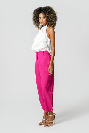 Blusa Ruffle Com Laço