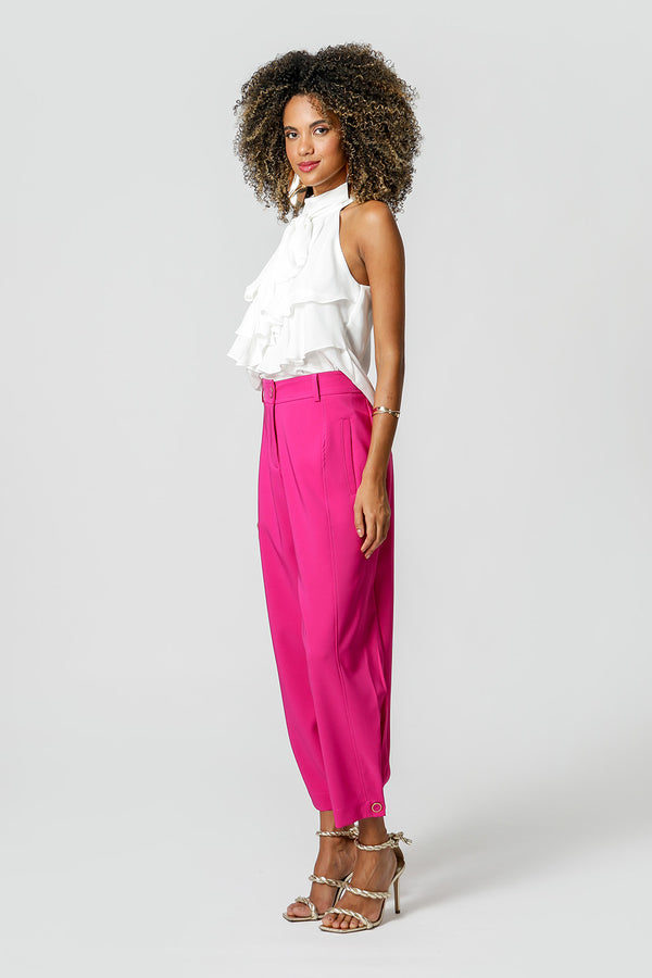 Blusa Ruffle Com Laço