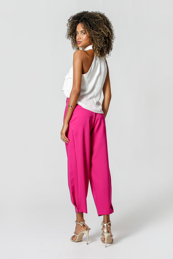 Blusa Ruffle Com Laço