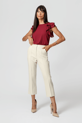 Blusa Manga Dupla - VINHO