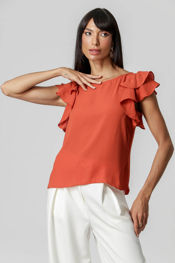 Blusa Manga Dupla