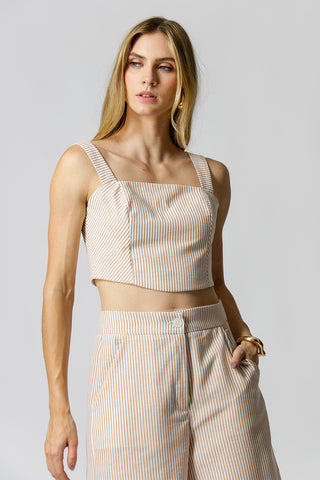 Blusa Linho Alça Larga - CASTOR 90152