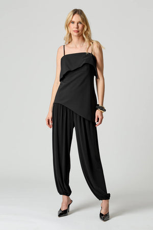 Blusa Assimétrica de Alça Regulável