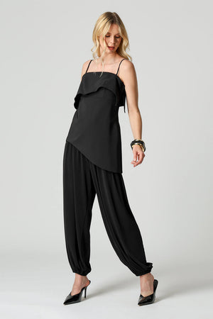 Blusa Assimétrica de Alça Regulável