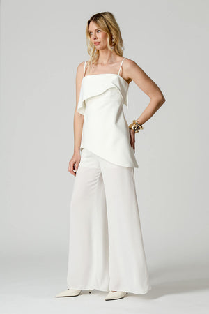 Blusa Assimétrica de Alça Regulável