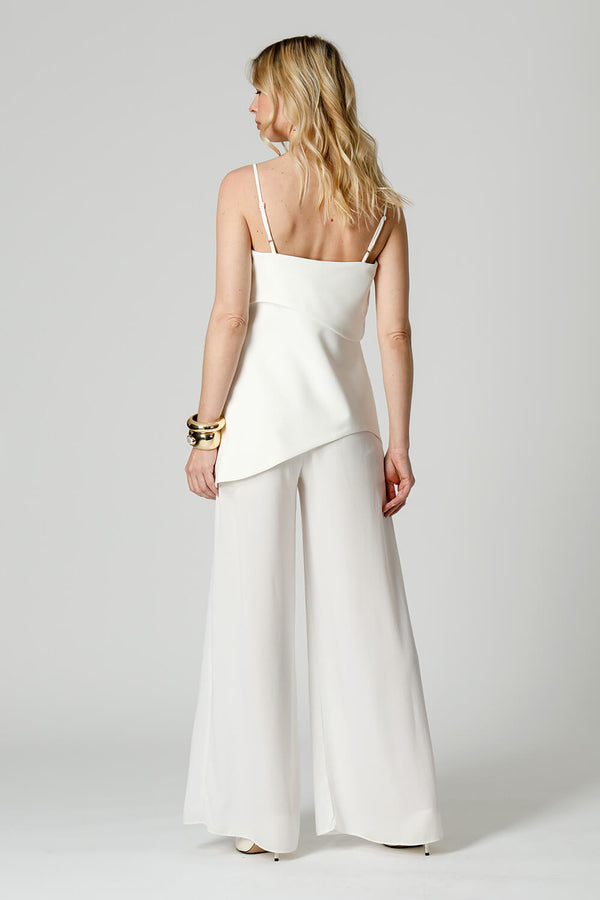 Blusa Assimétrica de Alça Regulável