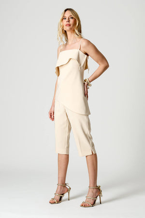 Blusa Assimétrica de Alça Regulável