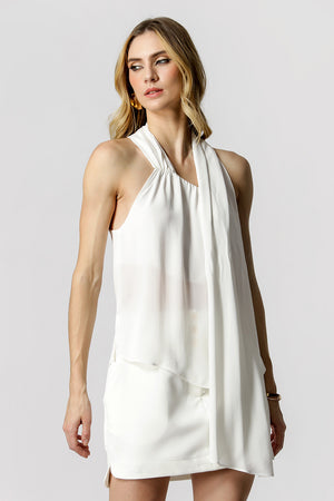 Blusa Ombro Único Com Flor