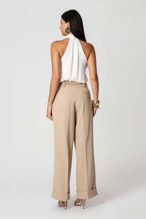 Blusa Balonê com Pedra no Decote