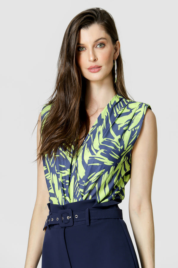 Body em Crepe Muscle Tee