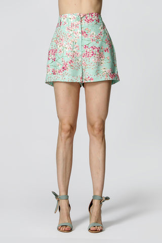 Shorts con dobladillo italiano y cinturilla ancha - MINERAL 1189