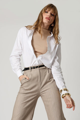 Camisa Basica Longa - BRANCO
